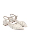 ZAPATO DESTALONADO CON TACON BAJO STEPHEN ALLEN HEBBE BEIGE