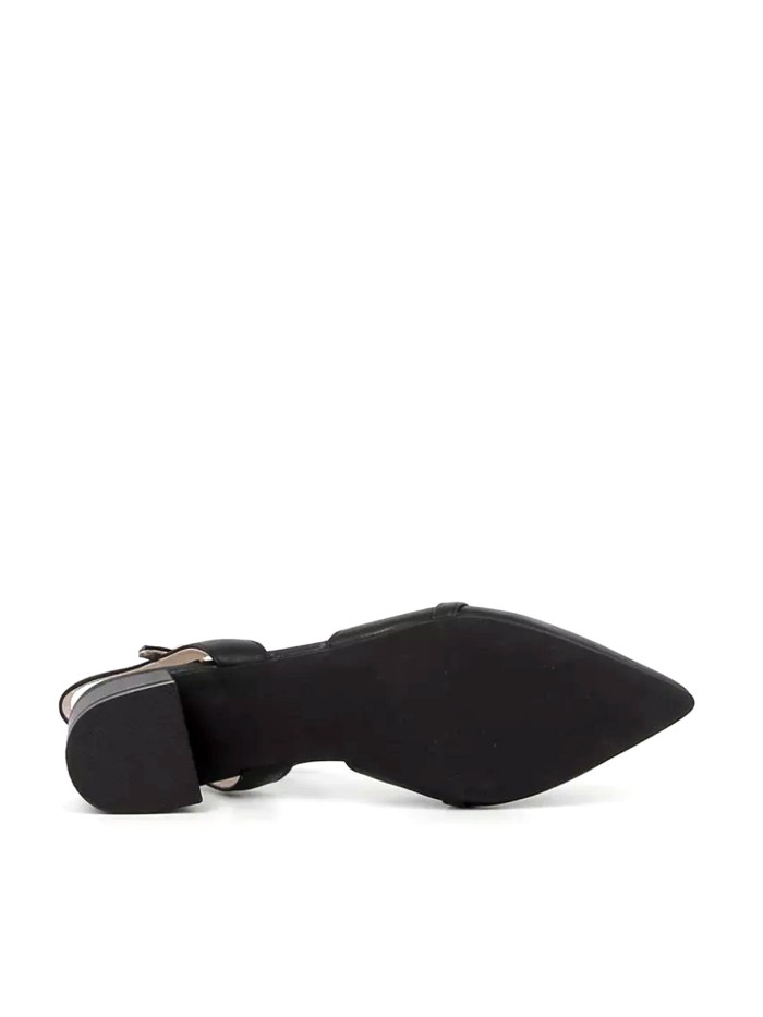 ZAPATO DESTALONADO CON TACHUELAS STEPHEN ALLEN HANNAN NEGRO