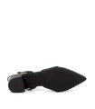 ZAPATO DESTALONADO CON TACHUELAS STEPHEN ALLEN HANNAN NEGRO