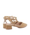 ZAPATO DESTALONADO CON TACON BAJO STEPHEN ALLEN HARMONIAN CAMEL
