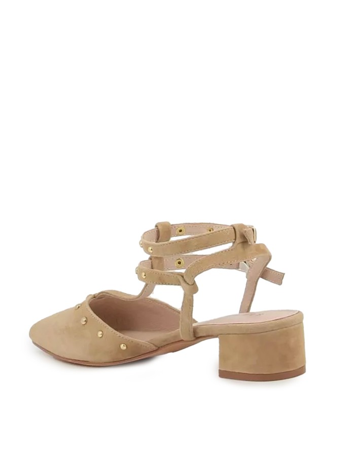 ZAPATO DESTALONADO CON TACON BAJO STEPHEN ALLEN HARMONIAN CAMEL