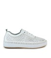 ZAPATILLAS FRESCAS DE PIEL THE HAPPY MONK MALLORCA 008 BLANCO
