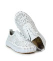 ZAPATILLAS FRESCAS DE PIEL THE HAPPY MONK MALLORCA 008 BLANCO