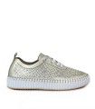 ZAPATILLAS FRESCAS DE PIEL THE HAPPY MONK MALLORCA 008 ORO