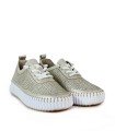 ZAPATILLAS FRESCAS DE PIEL THE HAPPY MONK MALLORCA 008 ORO