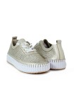 ZAPATILLAS FRESCAS DE PIEL THE HAPPY MONK MALLORCA 008 ORO