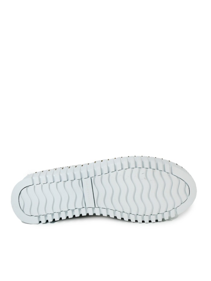 ZAPATILLAS FRESCAS DE PIEL THE HAPPY MONK BLOCK 001 BLANCO