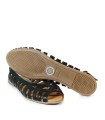SANDALIAS MULTITIRAS DE PIEL NEGRAS TOP 3 SR25455