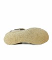 SANDALIAS DE PIEL CON CUÑA DE CORCHO 1945  VALERIA TAUPE