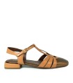 ZAPATO DESTALONADO DE ESTILO RETRO EN PIEL VEXED SHOES NAIA 5987 CUERO