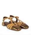 ZAPATO DESTALONADO DE ESTILO RETRO EN PIEL VEXED SHOES NAIA 5987 CUERO