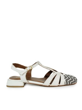 ZAPATOS DESTALONADOS DE PIEL VEXED SHOES NAIA 5987 BEIGE