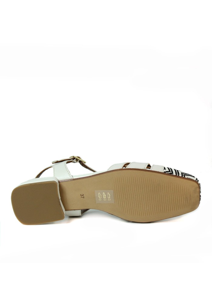 ZAPATOS DESTALONADOS DE PIEL VEXED SHOES NAIA 5987 BEIGE