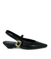 ZAPATOS DESTALONADOS EN PIEL NEGRO VEXED ORIANA 7342