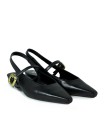 ZAPATOS DESTALONADOS EN PIEL NEGRO VEXED ORIANA 7342