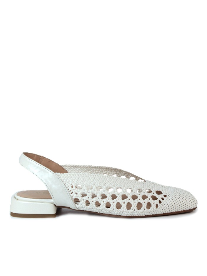 `ZAPATOS TRENZADOS BLANCOS DESTALONADOS VEXED RODOLFA 7308 BLANCO