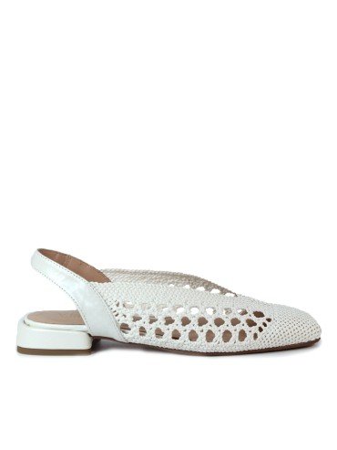 `ZAPATOS TRENZADOS BLANCOS DESTALONADOS VEXED RODOLFA 7308 BLANCO