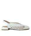 `ZAPATOS TRENZADOS BLANCOS DESTALONADOS VEXED RODOLFA 7308 BLANCO