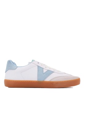 ZAPATILLAS DE PIEL MUJER VICTORIA BERLÍN CICLISTA 1126206 CELESTE