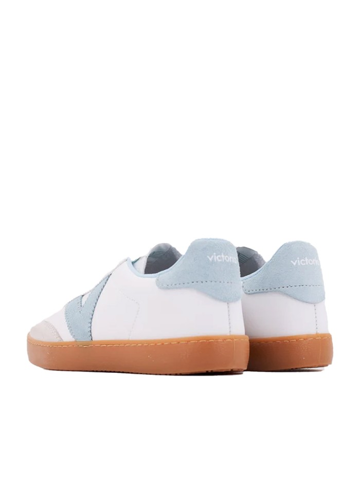 ZAPATILLAS DE PIEL MUJER VICTORIA BERLÍN CICLISTA 1126206 CELESTE