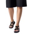 SANDALIAS CHAROL NEGRAS DE MUJER WONDERS DARYA C-6542