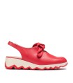 ZAPATO DESTALONADO LIGERO DE MUJER WONDERS AIXA C-7602 ROJO