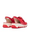 ZAPATO DESTALONADO LIGERO DE MUJER WONDERS AIXA C-7602 ROJO