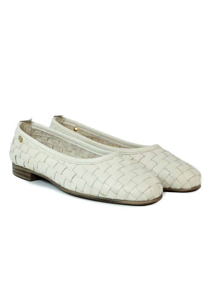BAILARINA BEIGE DE MUJER TRENZADA CARMELA 16166201