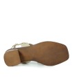 SANDALIAS DE TACÓN PLANTILLA DE GEL APLAUSO 2791 TAUPE
