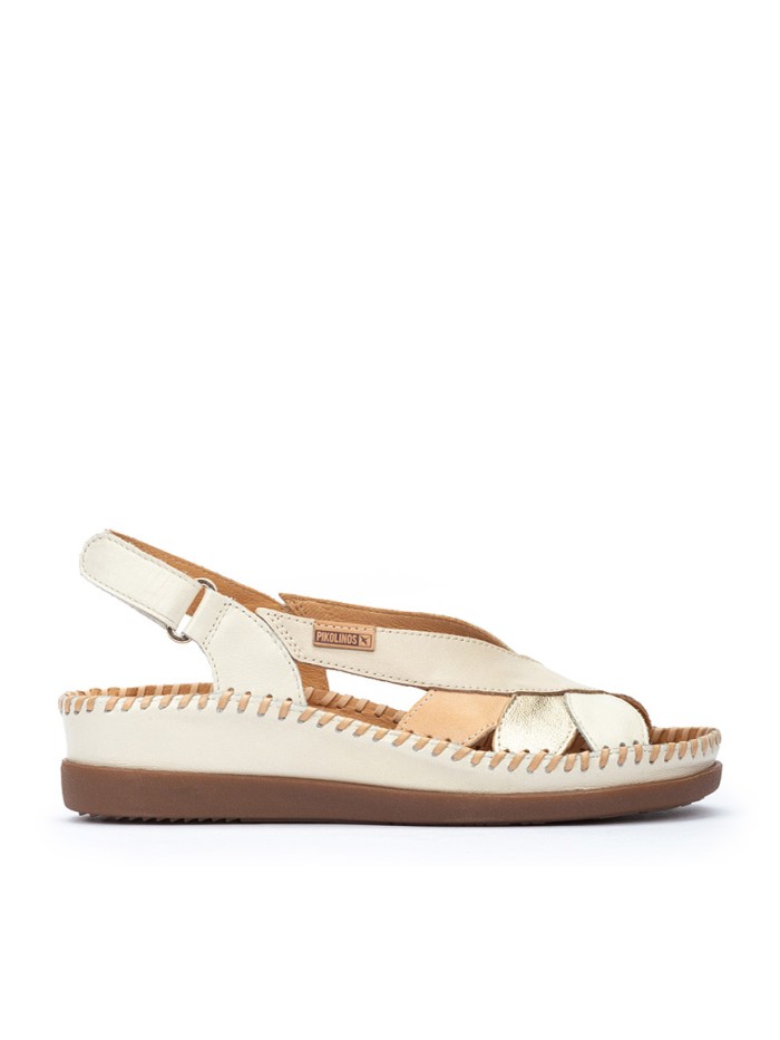 SANDALIAS CONFORT PIKOLINOS CADAQUES W8K-0705C1 BEIGE