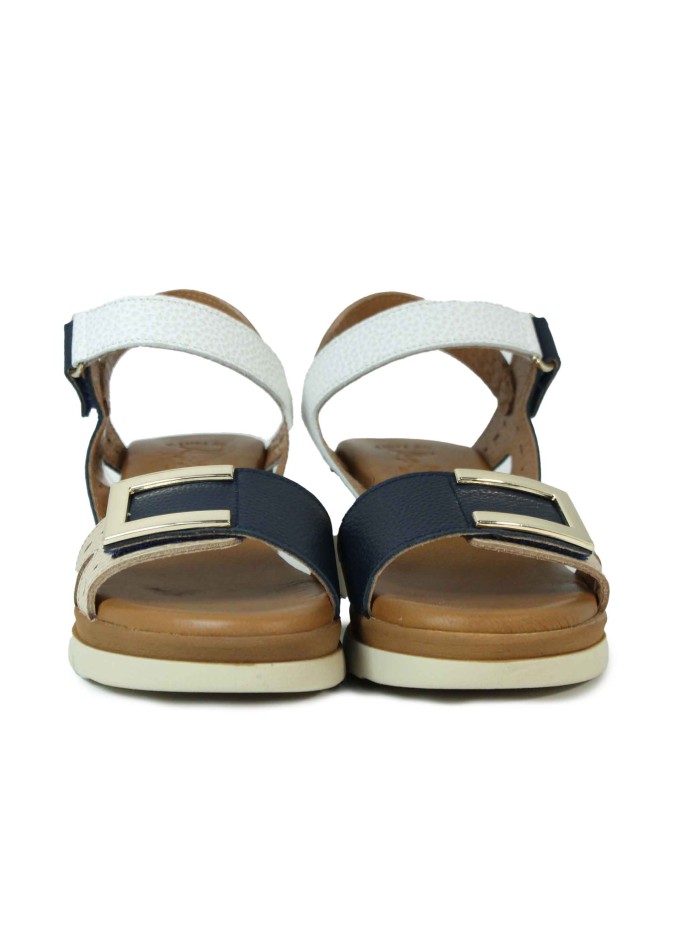 SANDALIAS DE TACÓN PLANTA DE GEL APLAUSO OMEGA 1979 BEIGE
