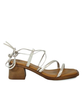 SANDALIAS DE TACÓN PLANTILLA DE GEL 2790 APLAUSO ORO
