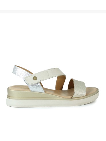 SANDALIAS DE GEL METALIZADAS APLAUSO 14592 ORO