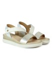 SANDALIAS DE GEL METALIZADAS APLAUSO 14592 ORO
