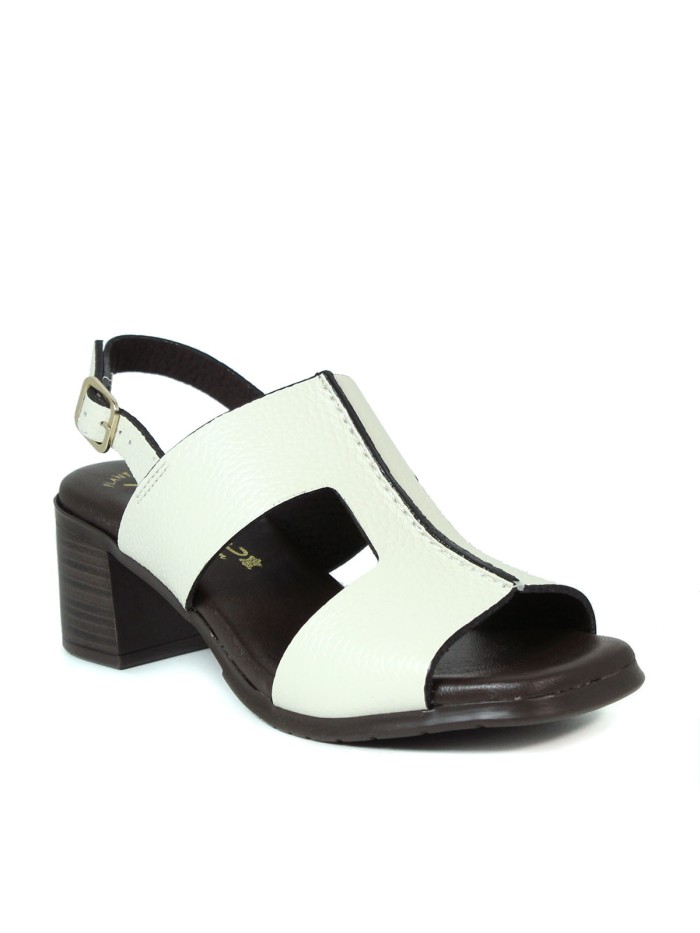 SANDALIAS DE TACÓN PLANTA DE GEL APLAUSO OMEGA 1979 BEIGE