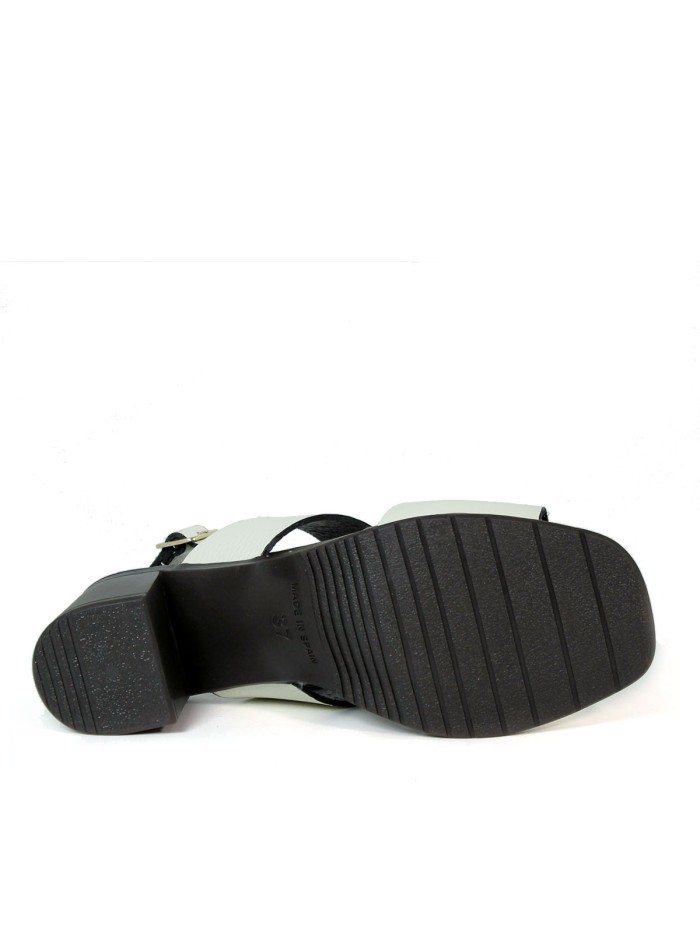 SANDALIAS DE TACÓN PLANTA DE GEL APLAUSO OMEGA 1979 BEIGE