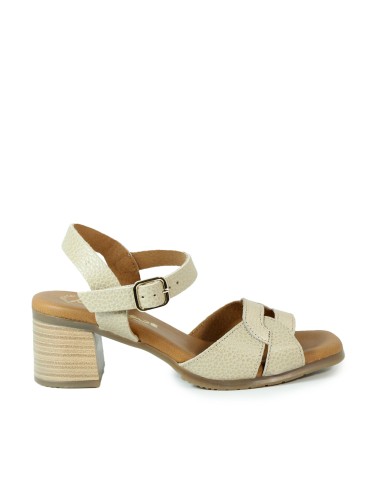 SANDALIAS CONFORT DE TACÓN APLAUSO TAUPE 1980