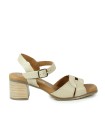 SANDALIAS CONFORT DE TACÓN APLAUSO TAUPE 1980