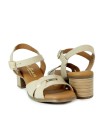 SANDALIAS CONFORT DE TACÓN APLAUSO TAUPE 1980