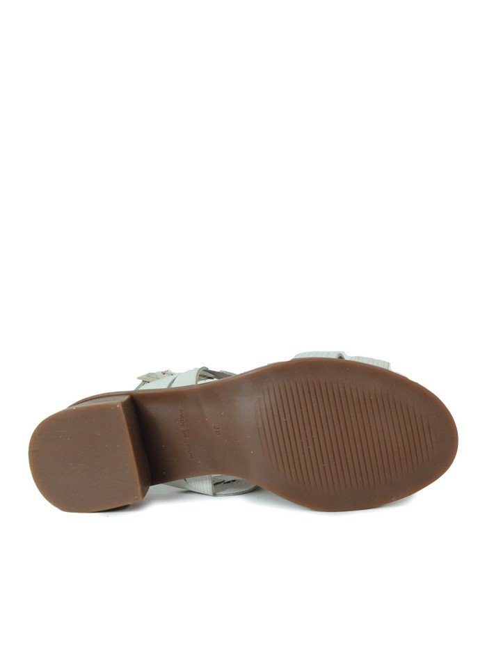 SANDALIAS DE TACÓN CON PLANTA DE GEL BEIGE APLAUSO 2731