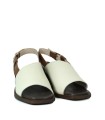 SANDALIA DE PIEL CON TACÓN APLAUSO EVE 003 BEIGE