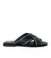 SANDALIA PLANA DESTALONADA 16201 APLAUSO NEGRO