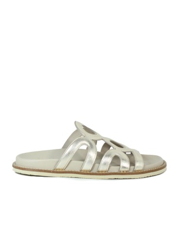 SANDALIAS PLANAS PARA MUJER APLAUSO 2000 ORO