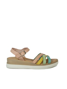 SANDALIAS PARA MUJER APLAUSO 14590 MULTICOLOR
