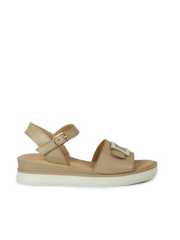 SANDALIAS DE GEL PARA MUJER 14596 APLAUSO TAUPE