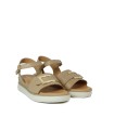 SANDALIAS DE GEL PARA MUJER 14596 APLAUSO TAUPE
