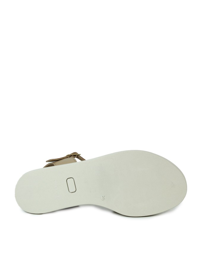 SANDALIAS DE GEL PARA MUJER 14596 APLAUSO TAUPE