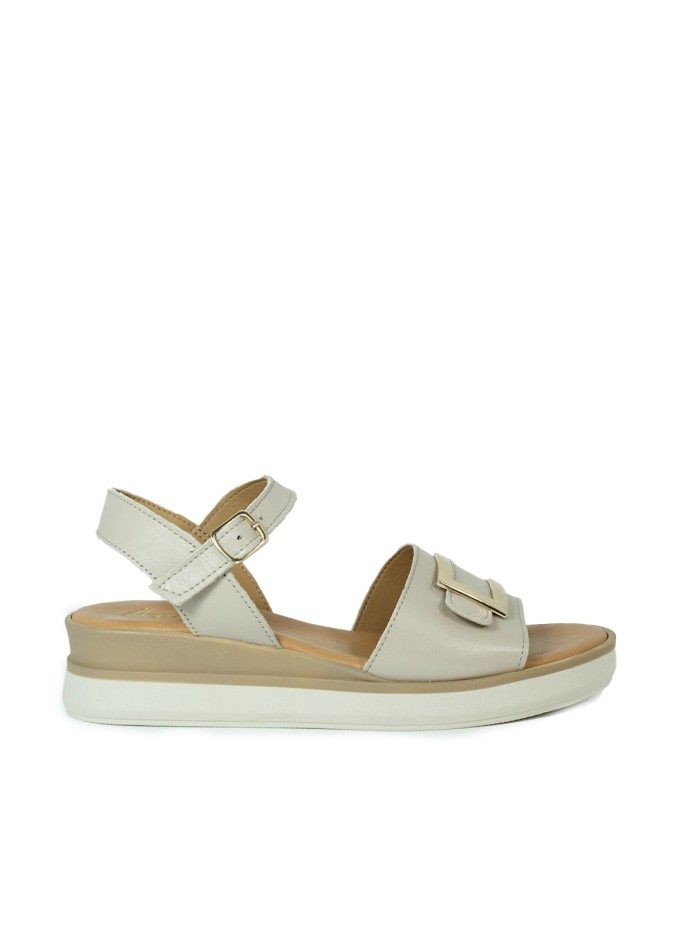 SANDALIAS DE GEL MUJER 14596 APLAUSO BEIGE