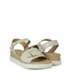 SANDALIAS DE GEL MUJER 14596 APLAUSO BEIGE