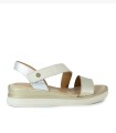 SANDALIAS DE GEL METALIZADAS APLAUSO 14592 ORO